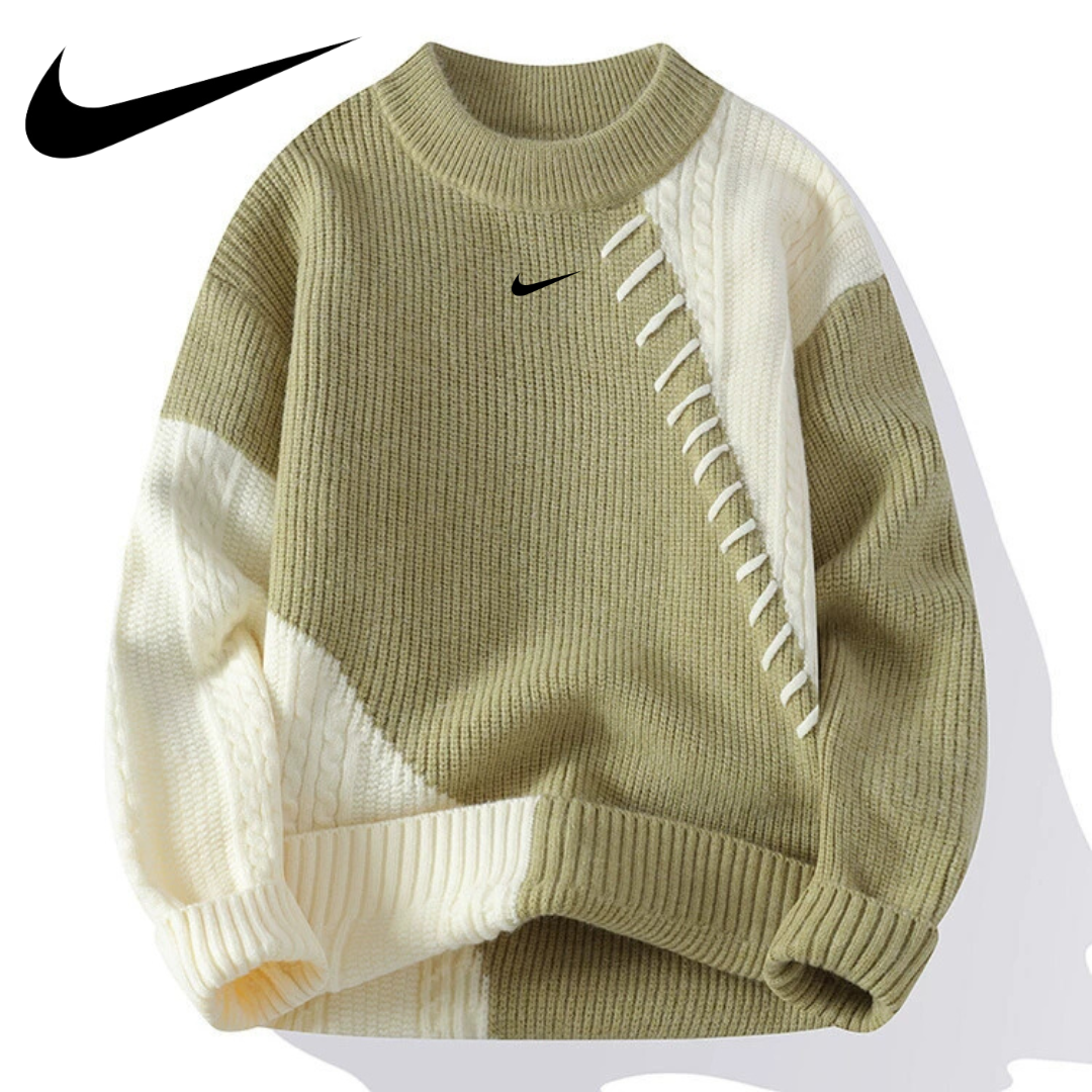 NK – Suéter CrossStitch Cozy para Hombre