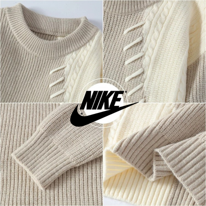 NK – Suéter CrossStitch Cozy para Hombre