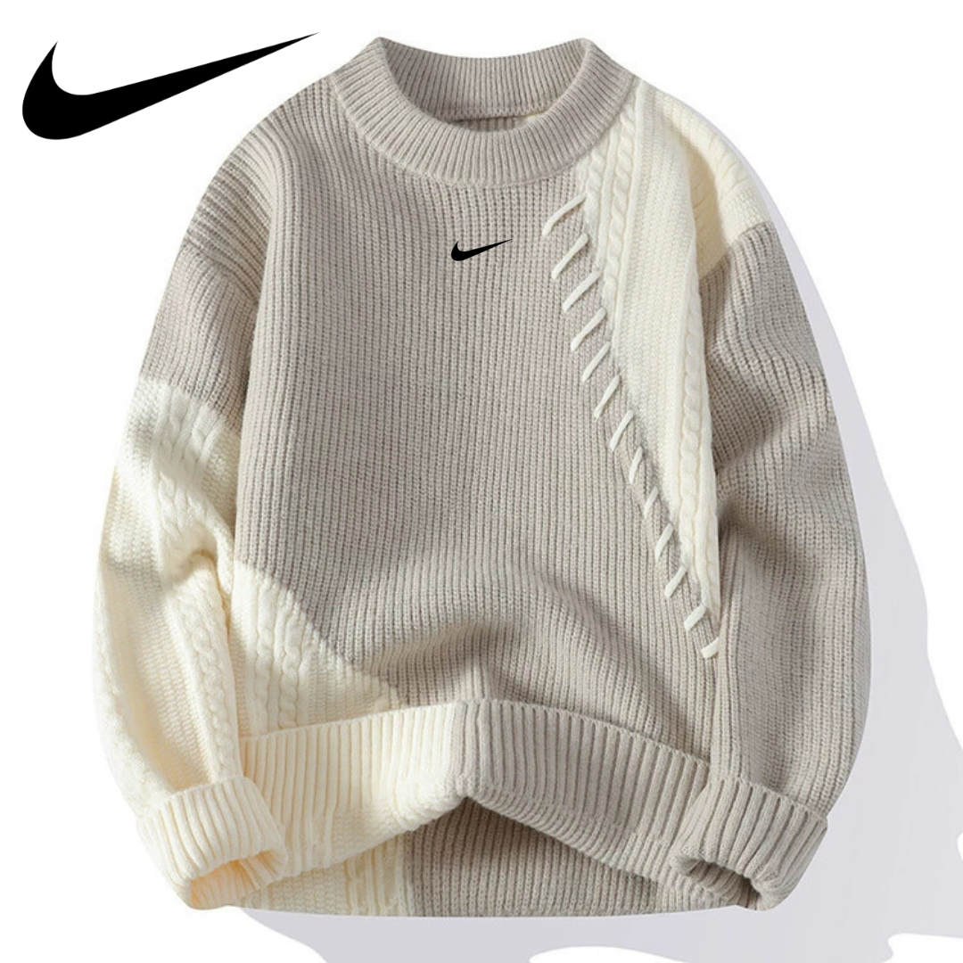 NK – Suéter CrossStitch Cozy para Hombre