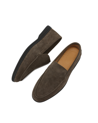Mocasines de Gamuza Premium - Suela Negra