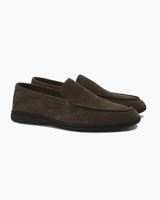 Mocasines de Gamuza Premium - Suela Negra