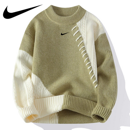 NK – Suéter CrossStitch Cozy para Hombre